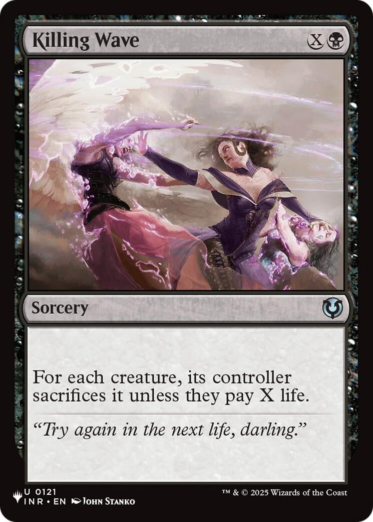 Image for Killing Wave (121) (LIST) - Magic: The Gathering