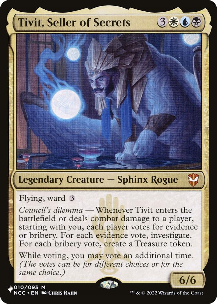 Image for Tivit, Seller of Secrets (10) (LIST) - Magic: The Gathering
