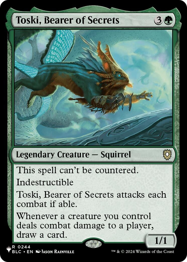 Image for Toski, Bearer of Secrets (244) (LIST) - Magic: The Gathering