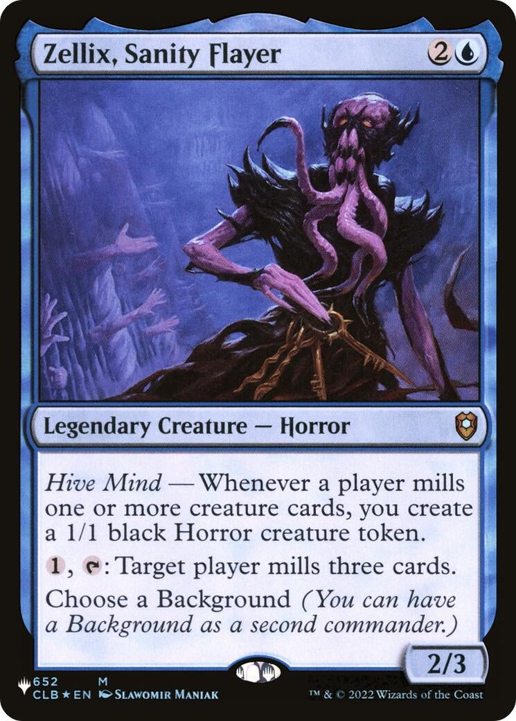 Image for Zellix, Sanity Flayer (652) (LIST) - Magic: The Gathering