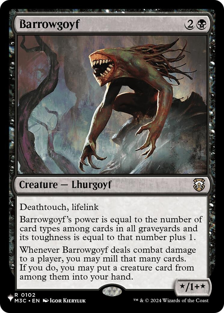 Image for Barrowgoyf (102) (LIST) - Magic: The Gathering