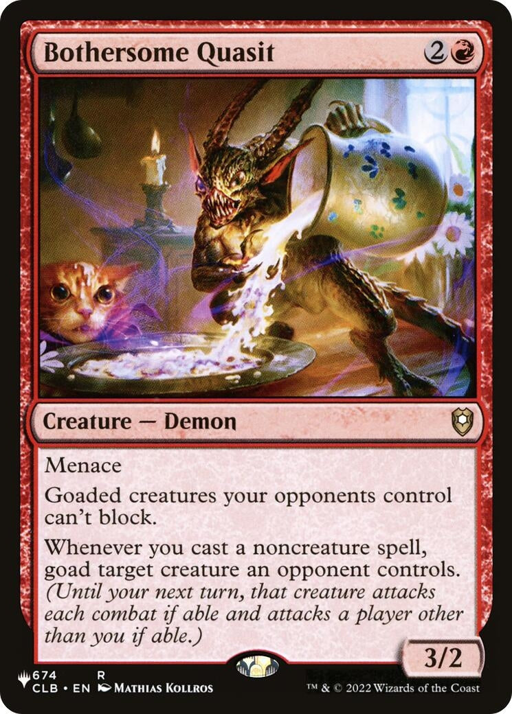 Image for Bothersome Quasit (674) (LIST) - Magic: The Gathering