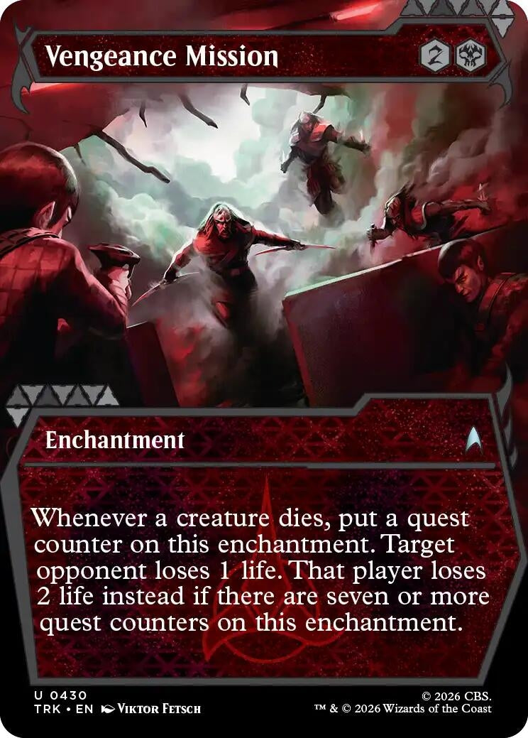 Image for Vengeance Mission (Showcase) (430) (TRK) - Magic: The Gathering