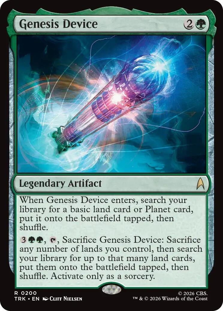 Image for Genesis Device (200) (TRK) - Magic: The Gathering