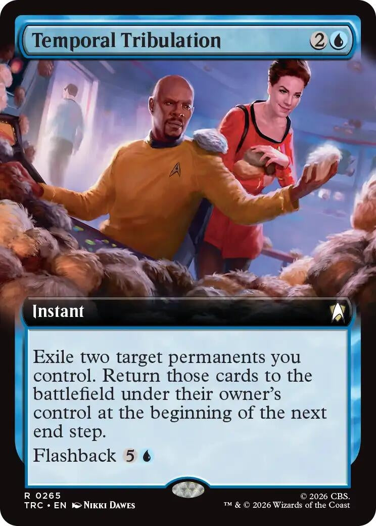 Image for Temporal Tribulation (Extended Art) (265) (TRC) - Magic: The Gathering