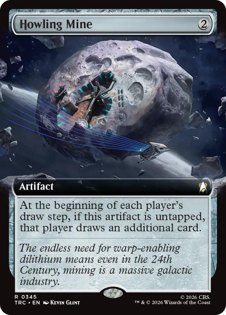 Image for Howling Mine (Extended Art) (345) (TRC) - Magic: The Gathering