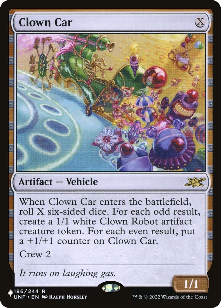 Image for Clown Car (186) (LIST) - Magic: The Gathering