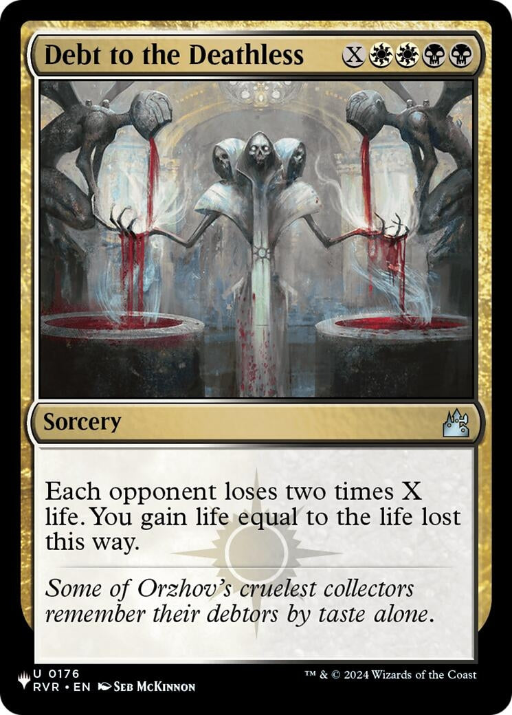 Image for Debt to the Deathless (176) (LIST) - Magic: The Gathering