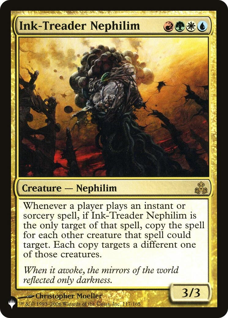 Image for Ink-Treader Nephilim (117) (LIST) - Magic: The Gathering