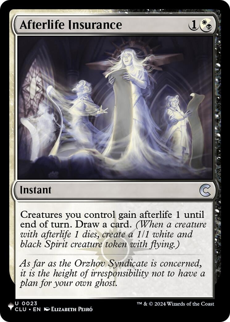 Image for Afterlife Insurance (23) (LIST) - Magic: The Gathering