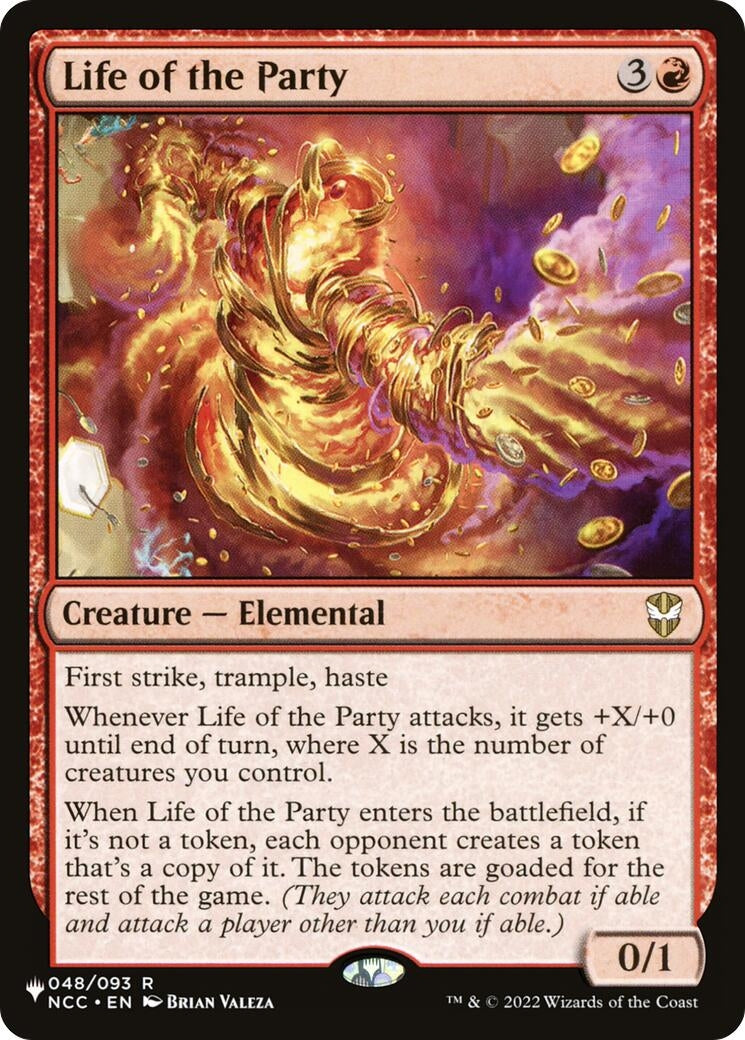 Image for Life of the Party (48) (LIST) - Magic: The Gathering