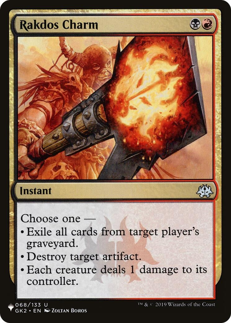 Image for Rakdos Charm (68) (LIST) - Magic: The Gathering