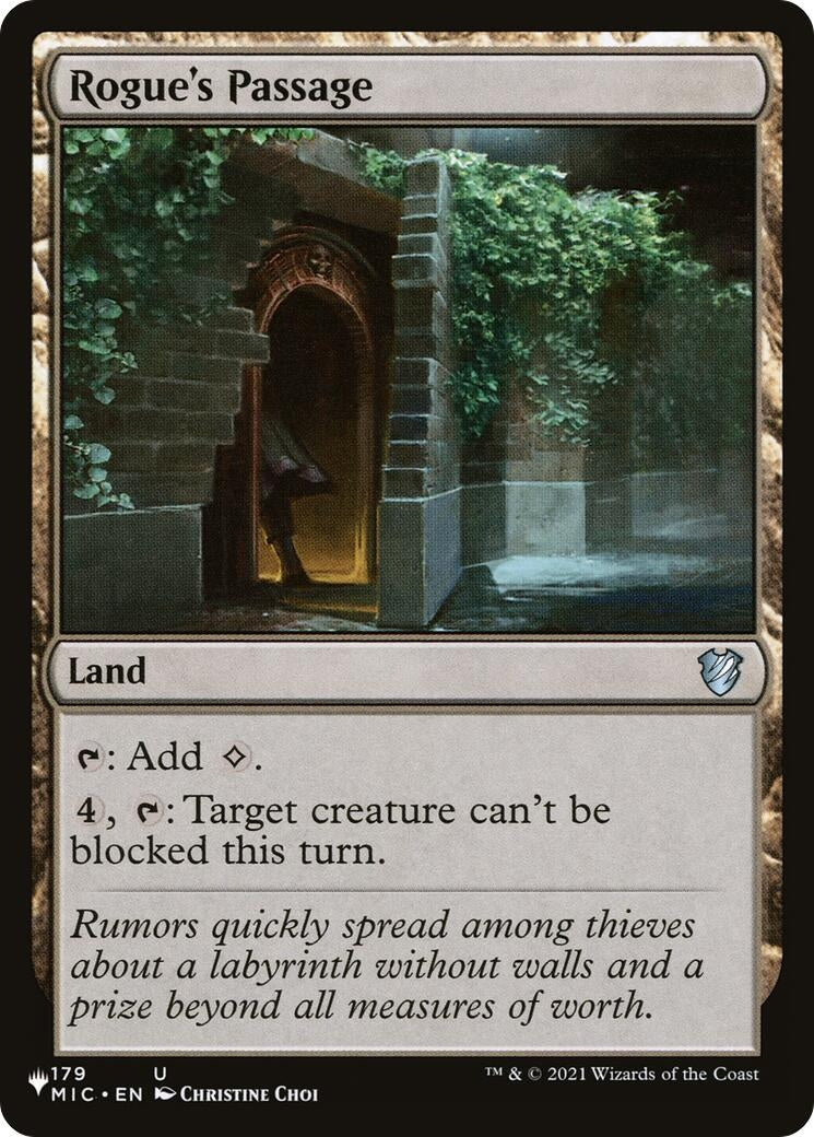 Image for Rogue's Passage (MIC) (179) (LIST) - Magic: The Gathering