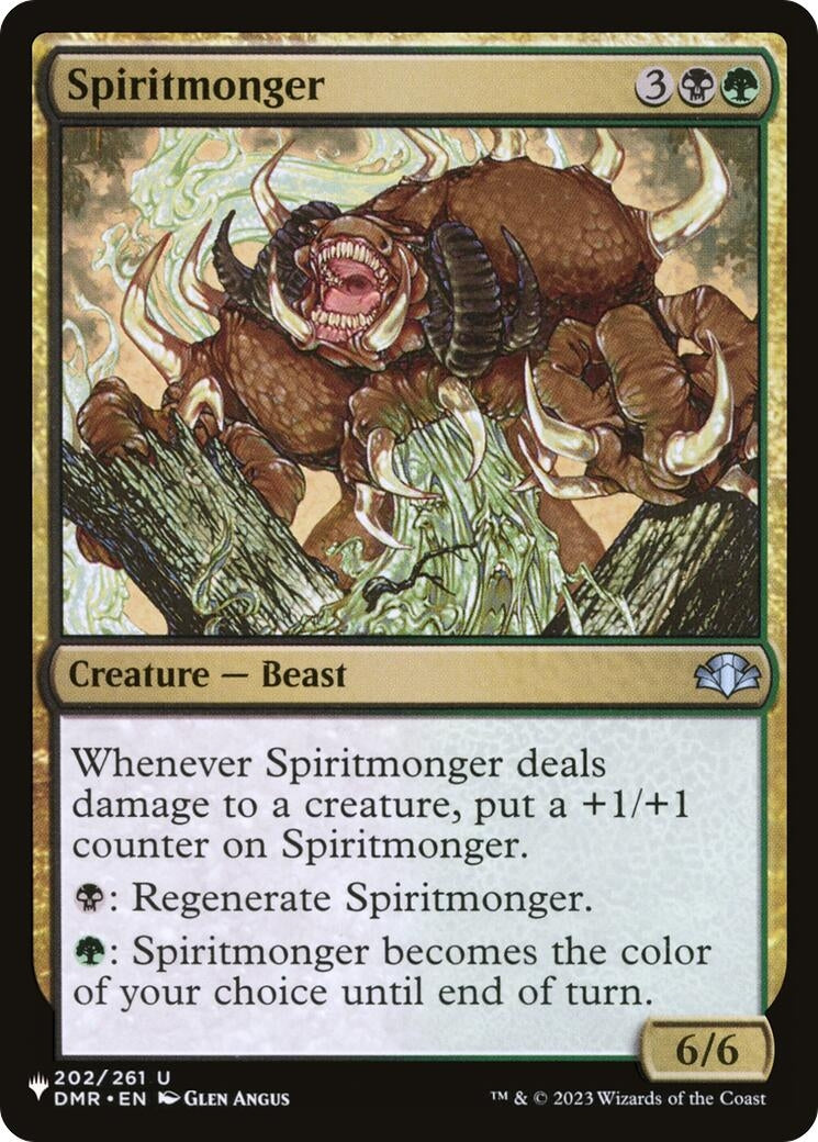 Image for Spiritmonger (202) (LIST) - Magic: The Gathering