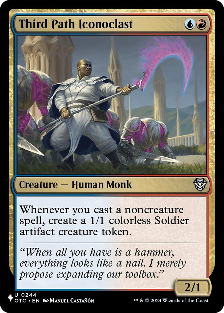 Image for Third Path Iconoclast (244) (LIST) - Magic: The Gathering