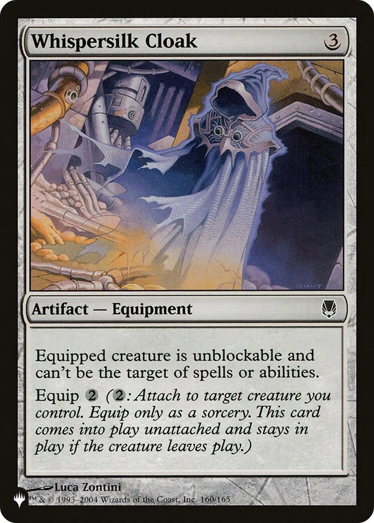 Image for Whispersilk Cloak (160) (LIST) - Magic: The Gathering