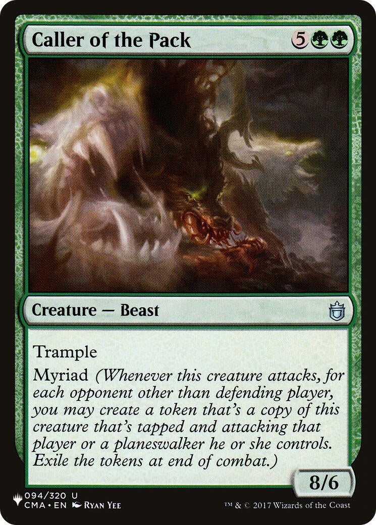 Image for Caller of the Pack (94) (LIST) - Magic: The Gathering