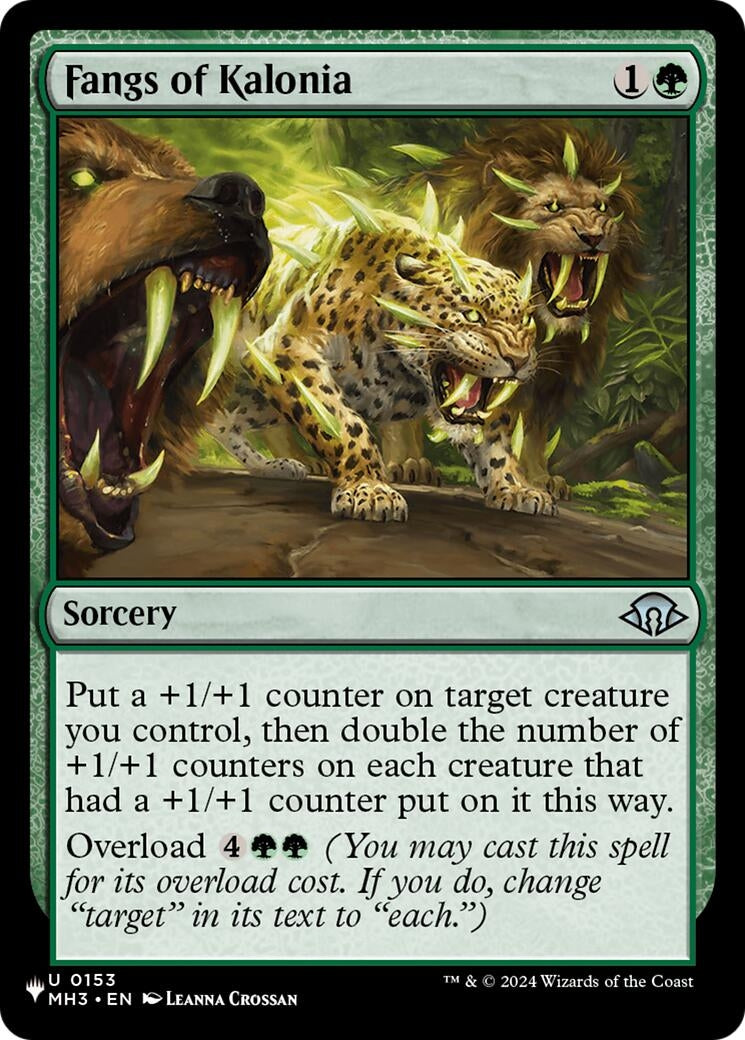 Image for Fangs of Kalonia (153) (LIST) - Magic: The Gathering