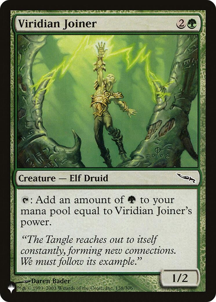 Image for Viridian Joiner (138) (LIST) - Magic: The Gathering