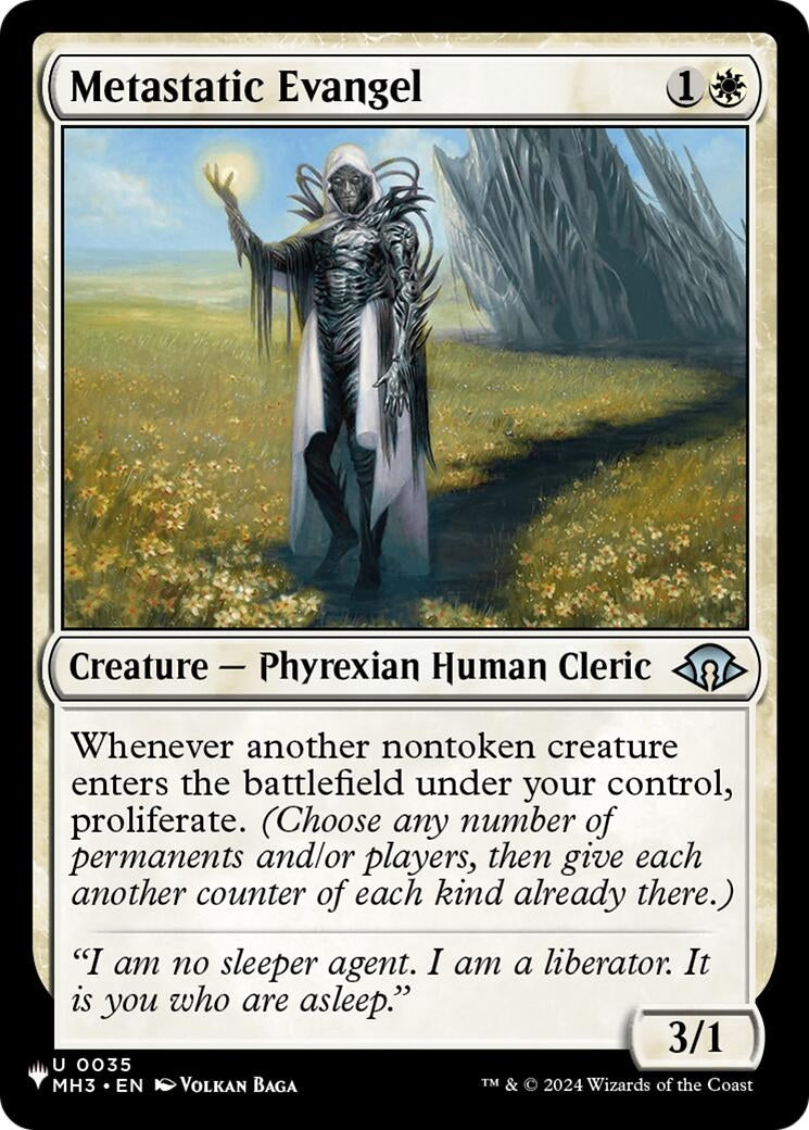 Image for Metastatic Evangel (35) (LIST) - Magic: The Gathering