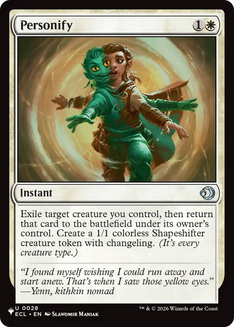 Image for Personify (28) (LIST) - Magic: The Gathering