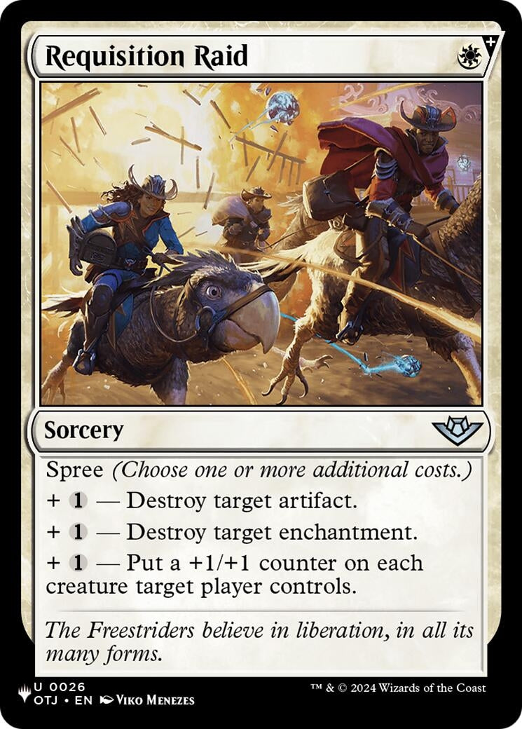 Image for Requisition Raid (26) (LIST) - Magic: The Gathering