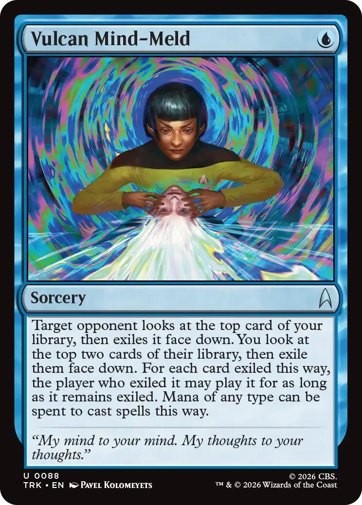 Image for Vulcan Mind-Meld (88) (TRK) - Magic: The Gathering