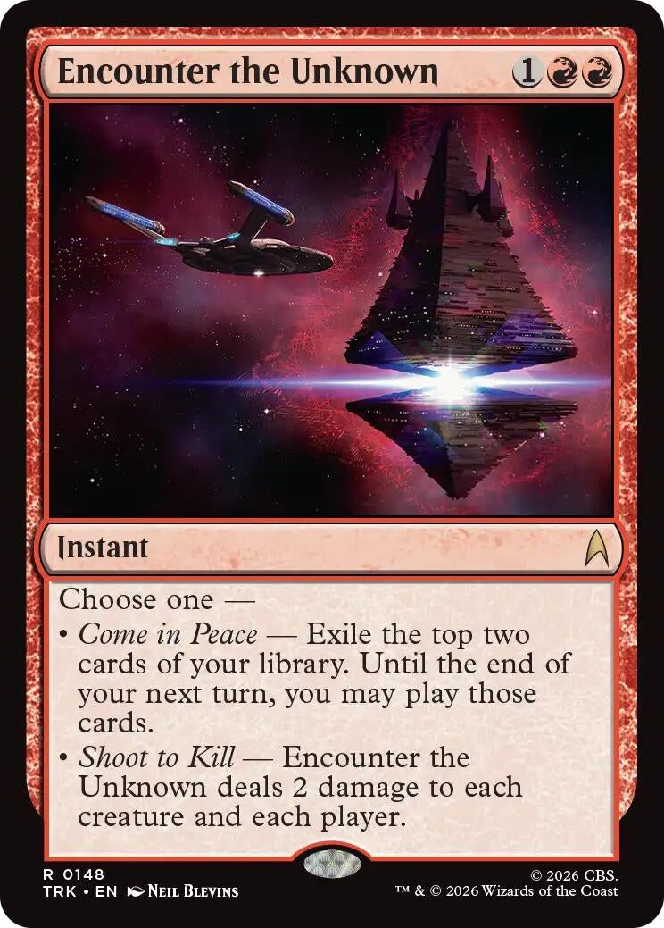 Image for Encounter the Unknown (148) (TRK) - Magic: The Gathering