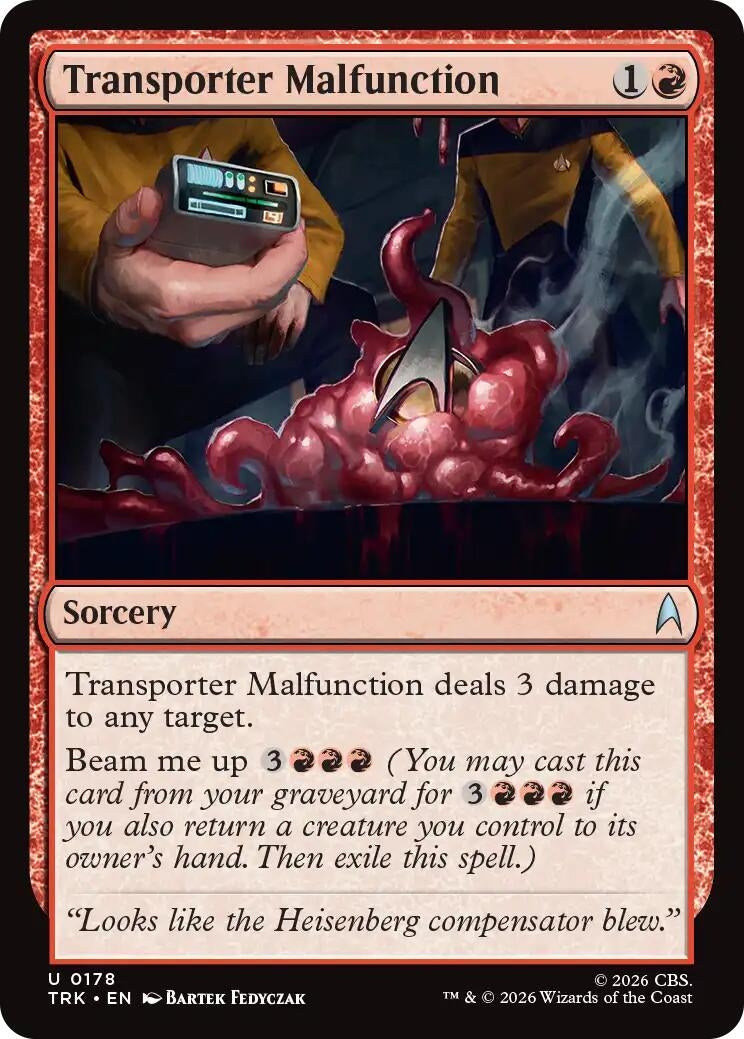 Image for Transporter Malfunction (178) (TRK) - Magic: The Gathering