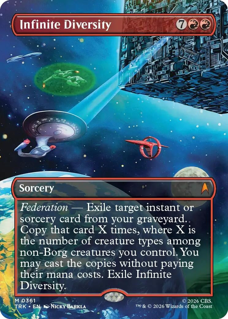 Image for Infinite Diversity (Borderless) (361) (TRK) - Magic: The Gathering