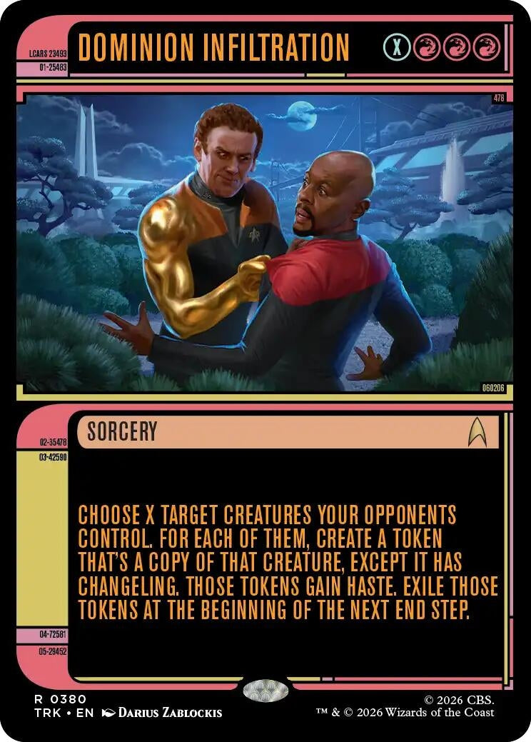 Image for Dominion Infiltration (Showcase) (380) (TRK) - Magic: The Gathering