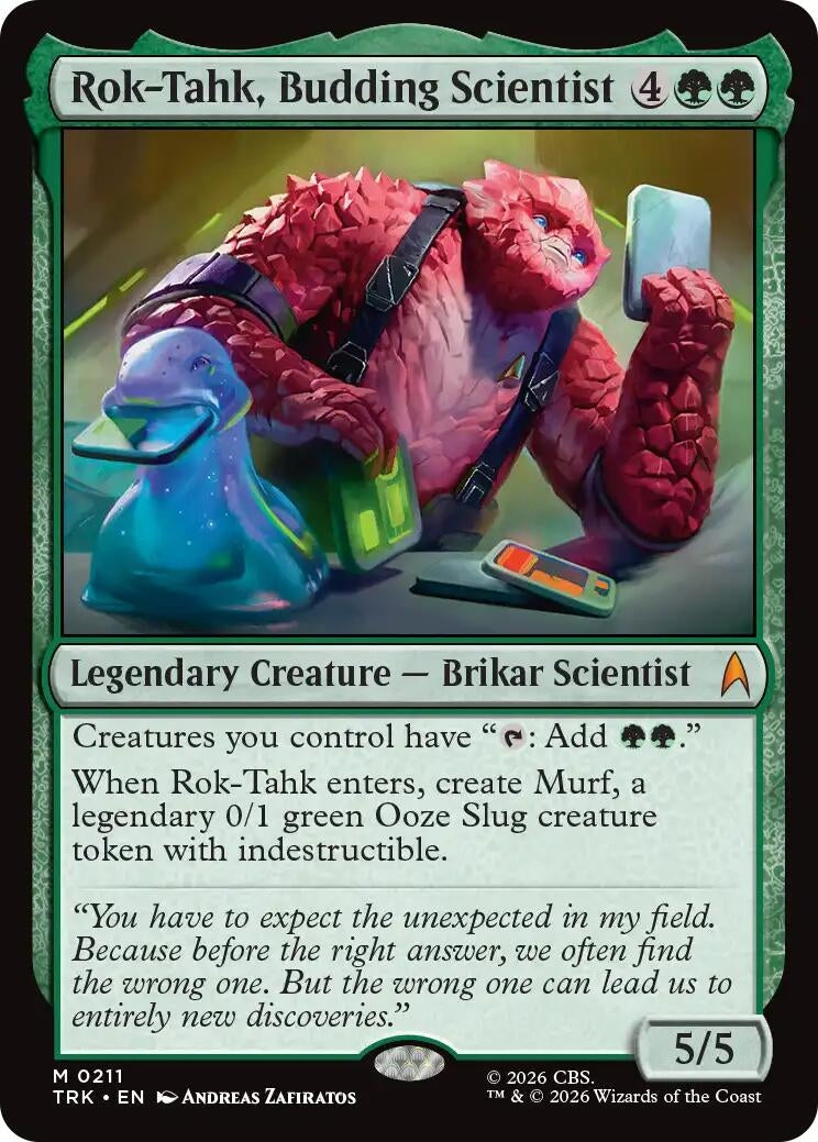 Image for Rok-Tahk, Budding Scientist (211) (TRK) - Magic: The Gathering