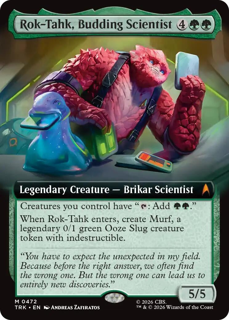 Image for Rok-Tahk, Budding Scientist (Extended Art) (472) (TRK) - Magic: The Gathering