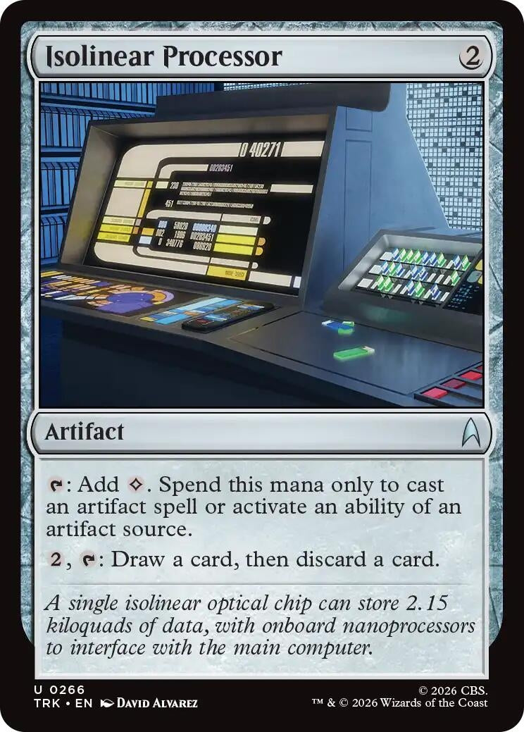 Image for Isolinear Processor (266) (TRK) - Magic: The Gathering