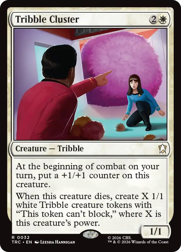 Image for Tribble Cluster (32) (TRC) - Magic: The Gathering