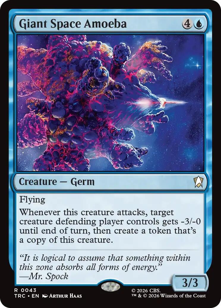 Image for Giant Space Amoeba (Surge Foil) (43) (TRC) - Magic: The Gathering