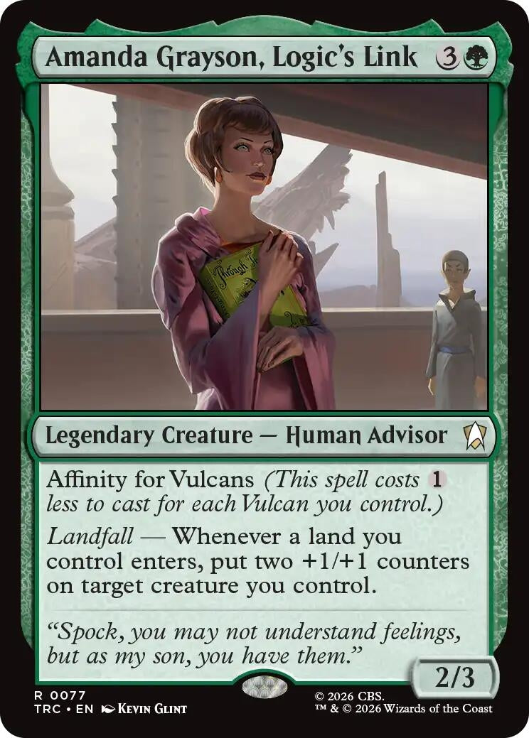 Image for Amanda Grayson, Logic's Link (77) (TRC) - Magic: The Gathering