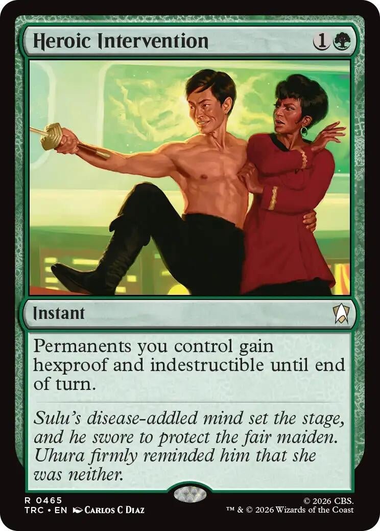 Image for Heroic Intervention (465) (TRC) - Magic: The Gathering