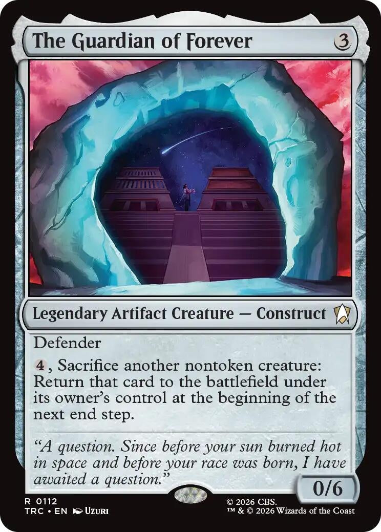 Image for The Guardian of Forever (112) (TRC) - Magic: The Gathering