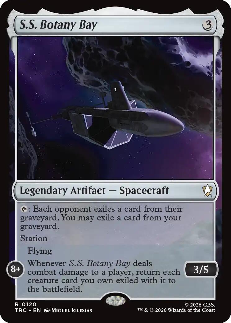 Image for S.S. Botany Bay (Surge Foil) (120) (TRC) - Magic: The Gathering