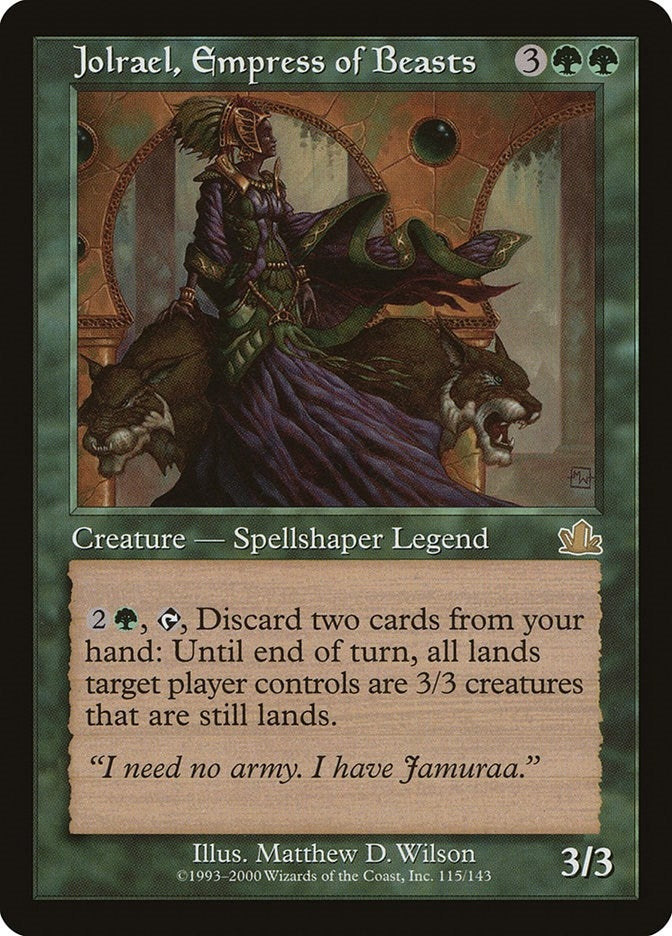Image for Jolrael, Empress of Beasts (115) - Magic: The Gathering