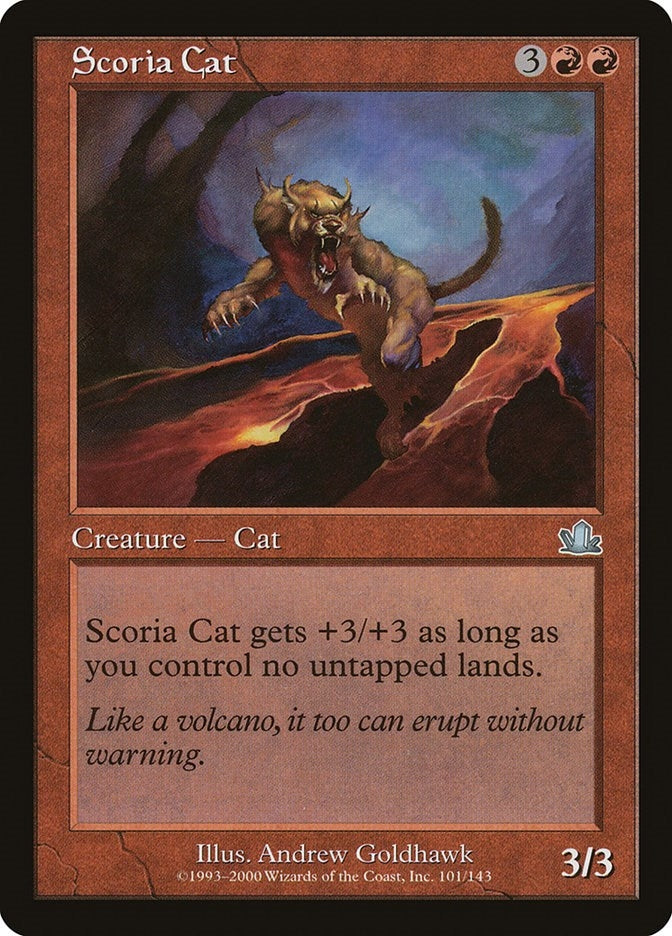 Image for Scoria Cat (101) - Magic: The Gathering