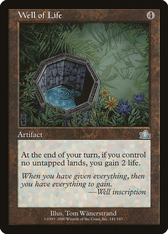 Image for Well of Life (141) - Magic: The Gathering