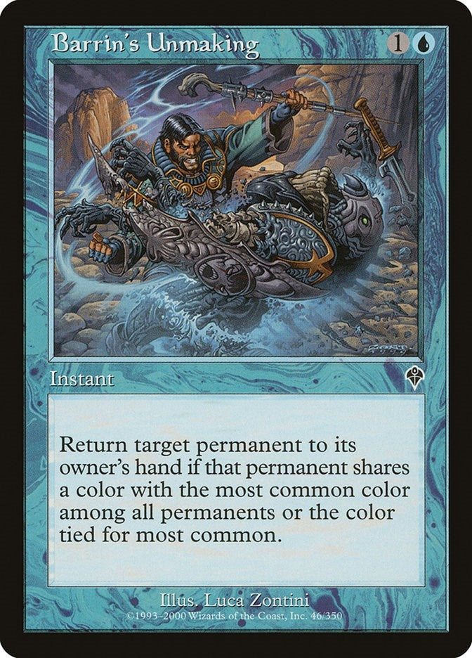 Image for Barrin's Unmaking (46) - Magic: The Gathering