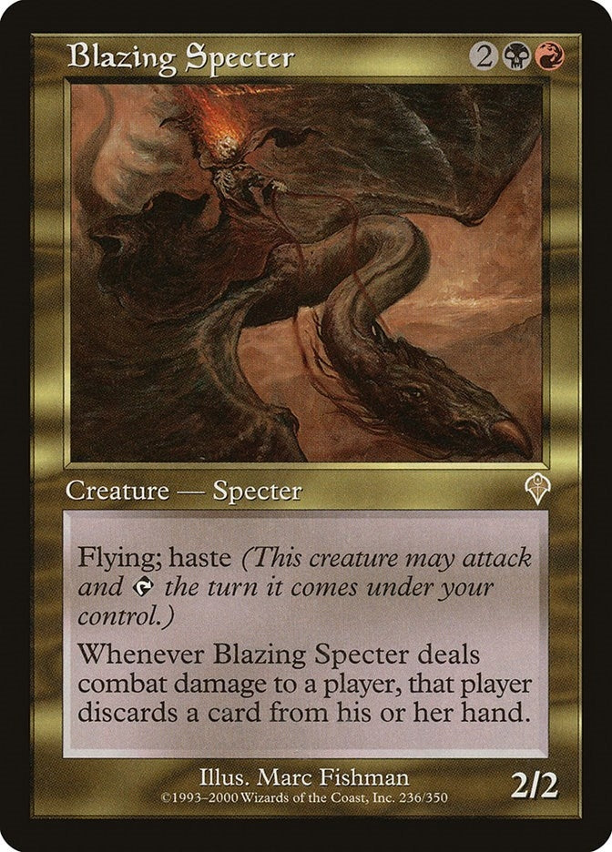 Image for Blazing Specter (236) - Magic: The Gathering