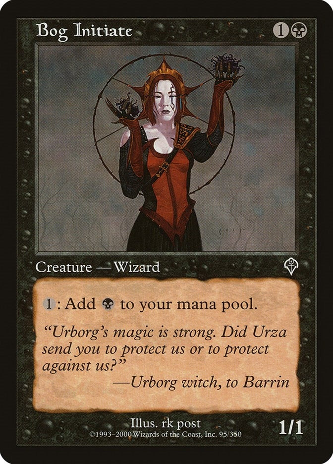 Image for Bog Initiate (95) - Magic: The Gathering