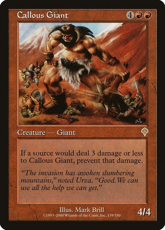 Image for Callous Giant (139) - Magic: The Gathering