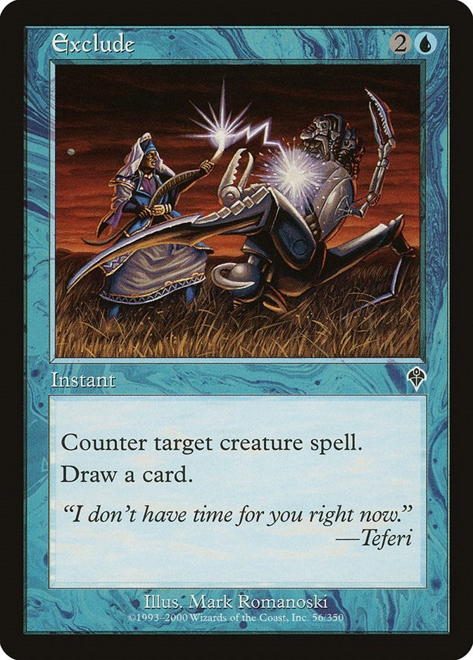 Image for Exclude (56) - Magic: The Gathering
