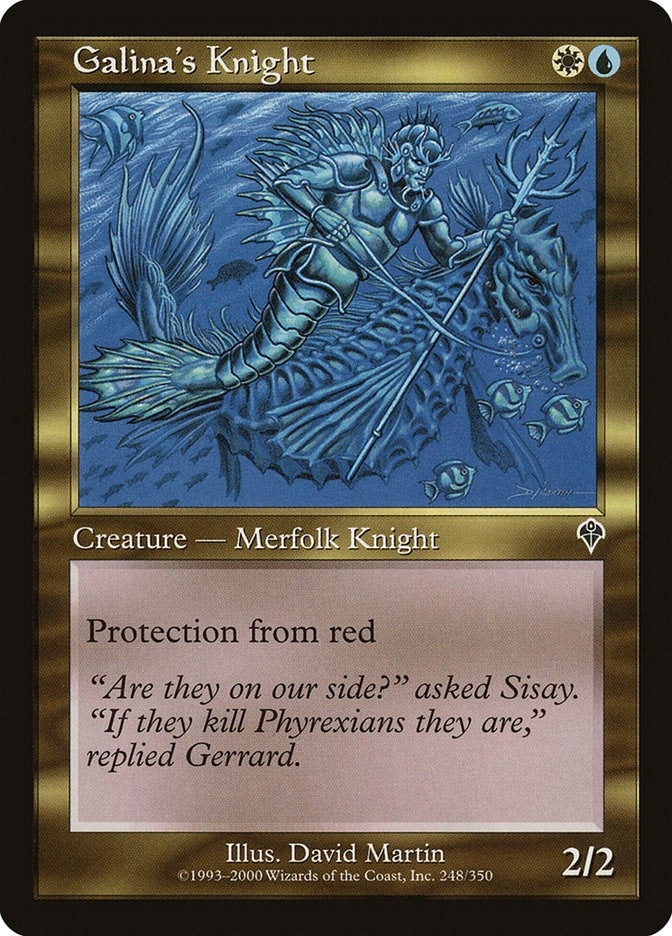 Image for Galina's Knight (248) - Magic: The Gathering