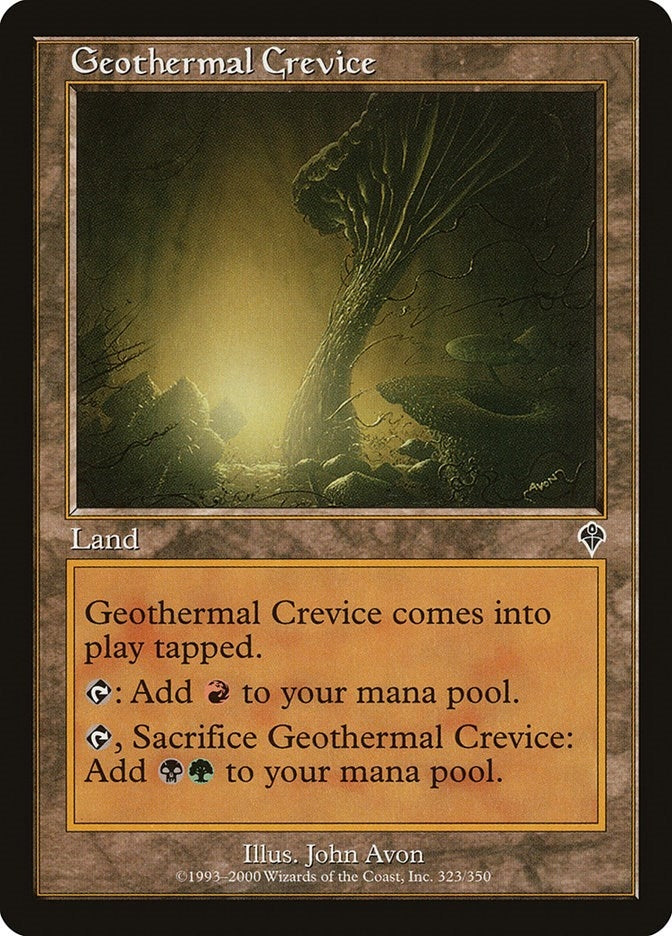 Image for Geothermal Crevice (323) - Magic: The Gathering
